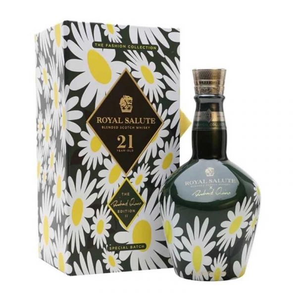 Whisky Royal Salute Anos Collection Richar Quinn Daisy Edition Green