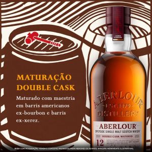 Aberlour Whisky 12 Anos Single Malt Escocês - 700 Ml 