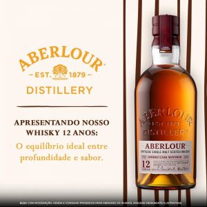 Aberlour Whisky 12 Anos Single Malt Escocês - 700 Ml 