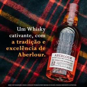 Aberlour Whisky 12 Anos Single Malt Escocês - 700 Ml 