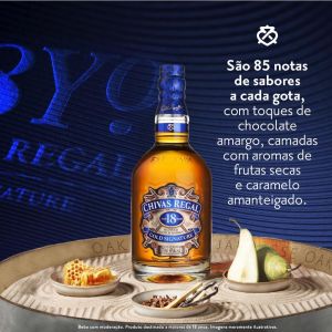 Chivas Regal Whisky 18 anos Escocês 750ml