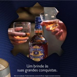 Chivas Regal Whisky 18 anos Escocês 750ml