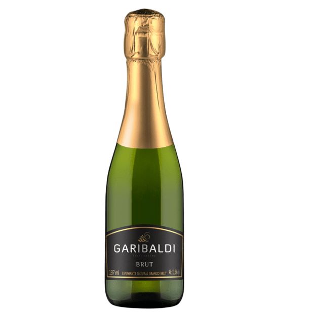 Espumante Baby Garibaldi Brut branco 187ml