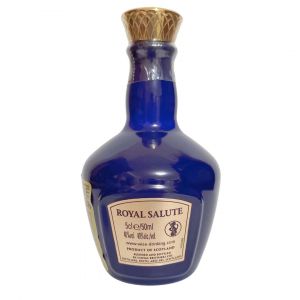 Kit 96 Unidades Royal Salute 21 anos Azul 50ml miniatura