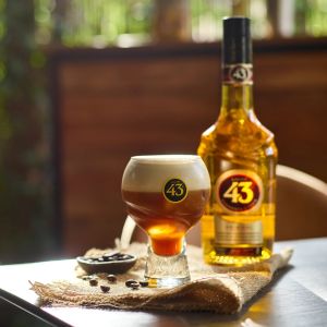 Kit Licor 43 700ml + Copo Drink Carajillo