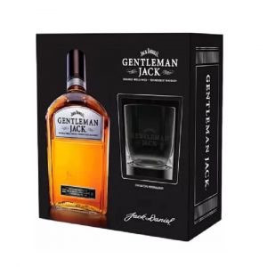 Kit Whiskey Gentleman Jack Tennessee 1L Com Copo