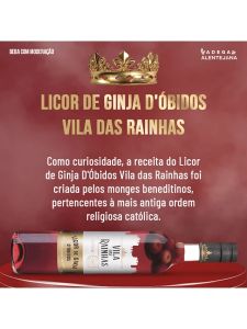 Licor de Ginja D Obidos Vila das Rainhas 500ml