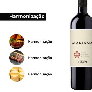 Vinho Português Herdade do Rocim Mariana Tinto 750ml