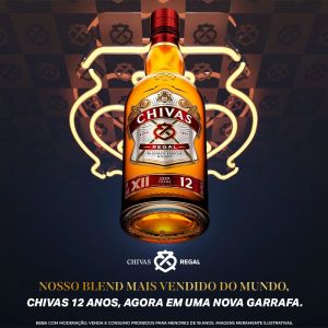 Whisky Escoces Chivas Regal 12 anos  750ML